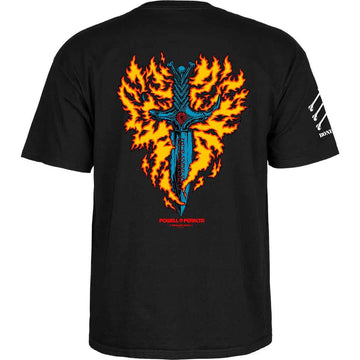 Powell Peralta Tommy Guererro Bones Brigade 17 Tee Black Back