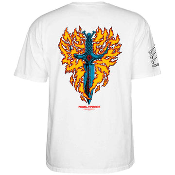 Powell Peralta Tommy Guererro Bones Brigade 17 Tee White Back