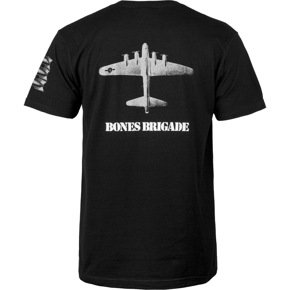 Powell Peralta - Bones Brigade Bomber Tee Black.