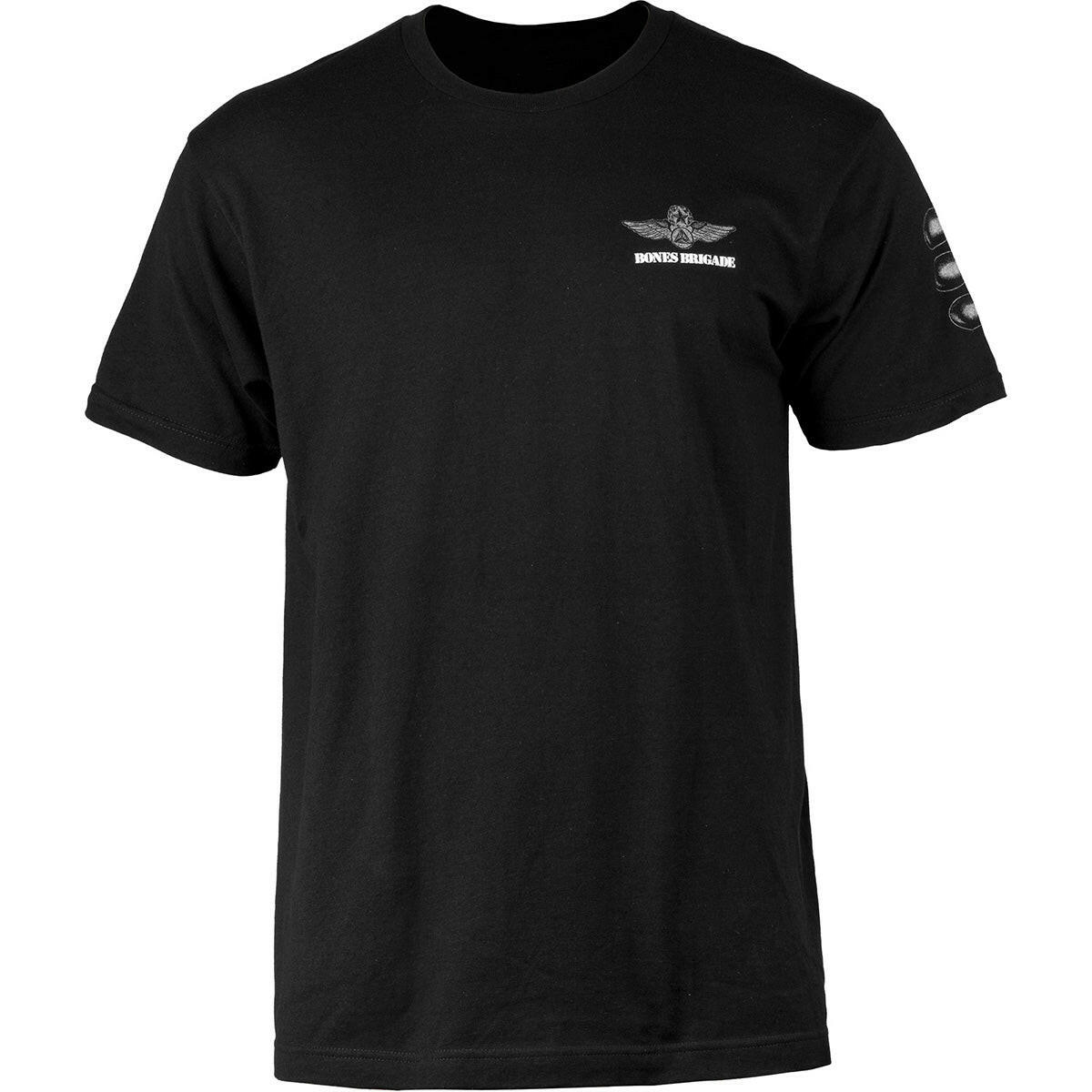 Powell Peralta - Bones Brigade Bomber Tee Black.