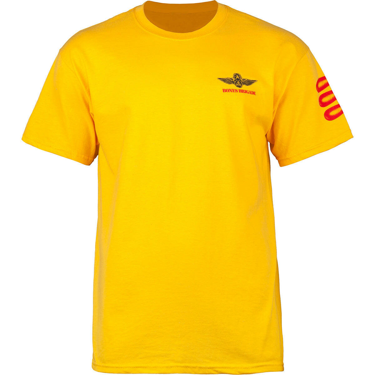 Powell Peralta - Bones Brigade Bomber Tee Gold.