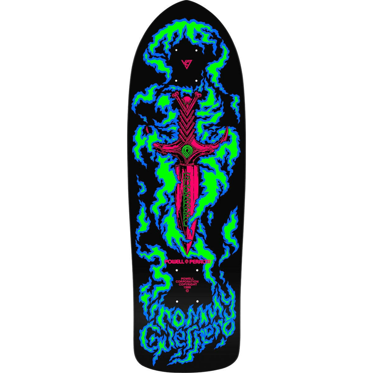 Powell Peralta - Tommy Guerrero Bones Brigade Series 14 9.6 Reissue Skateboard Deck.