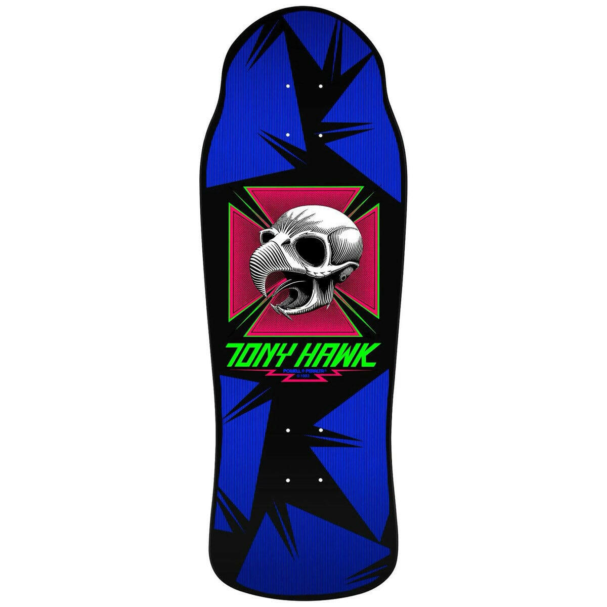 Powell Peralta - Tony Hawk Bones Brigade Series 14 10.41 Reissue Skateboard Deck.