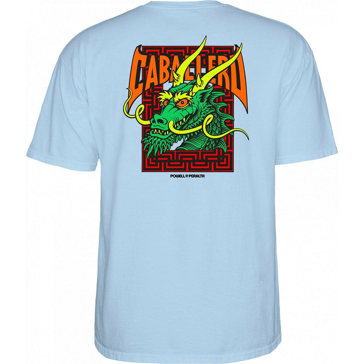 Powell Peralta - Caballero Street Dragon Tee Powder Blue.