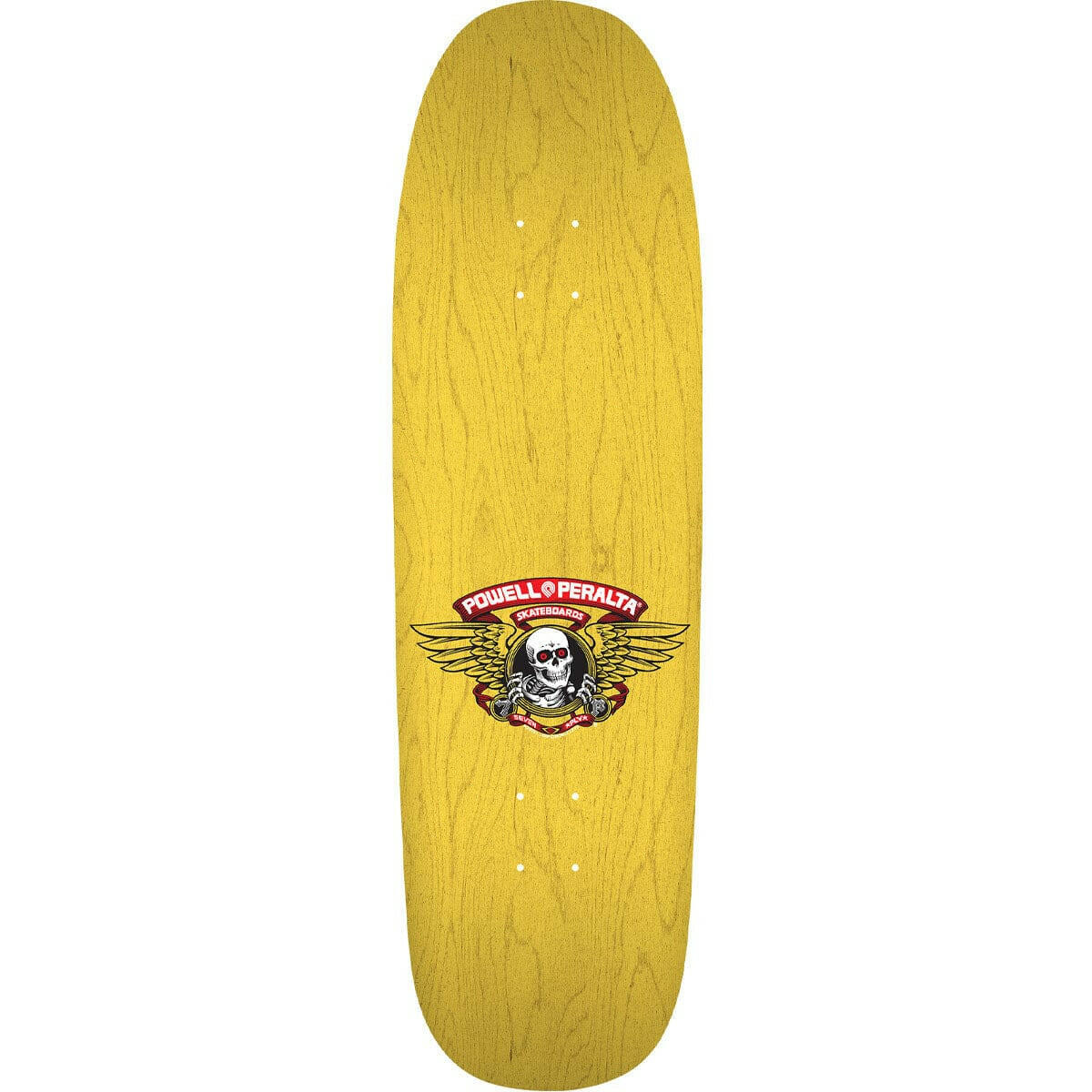 Powell Peralta - Steve Caballero Ban This Yellow 9.265 Reissue Skateboard Deck.