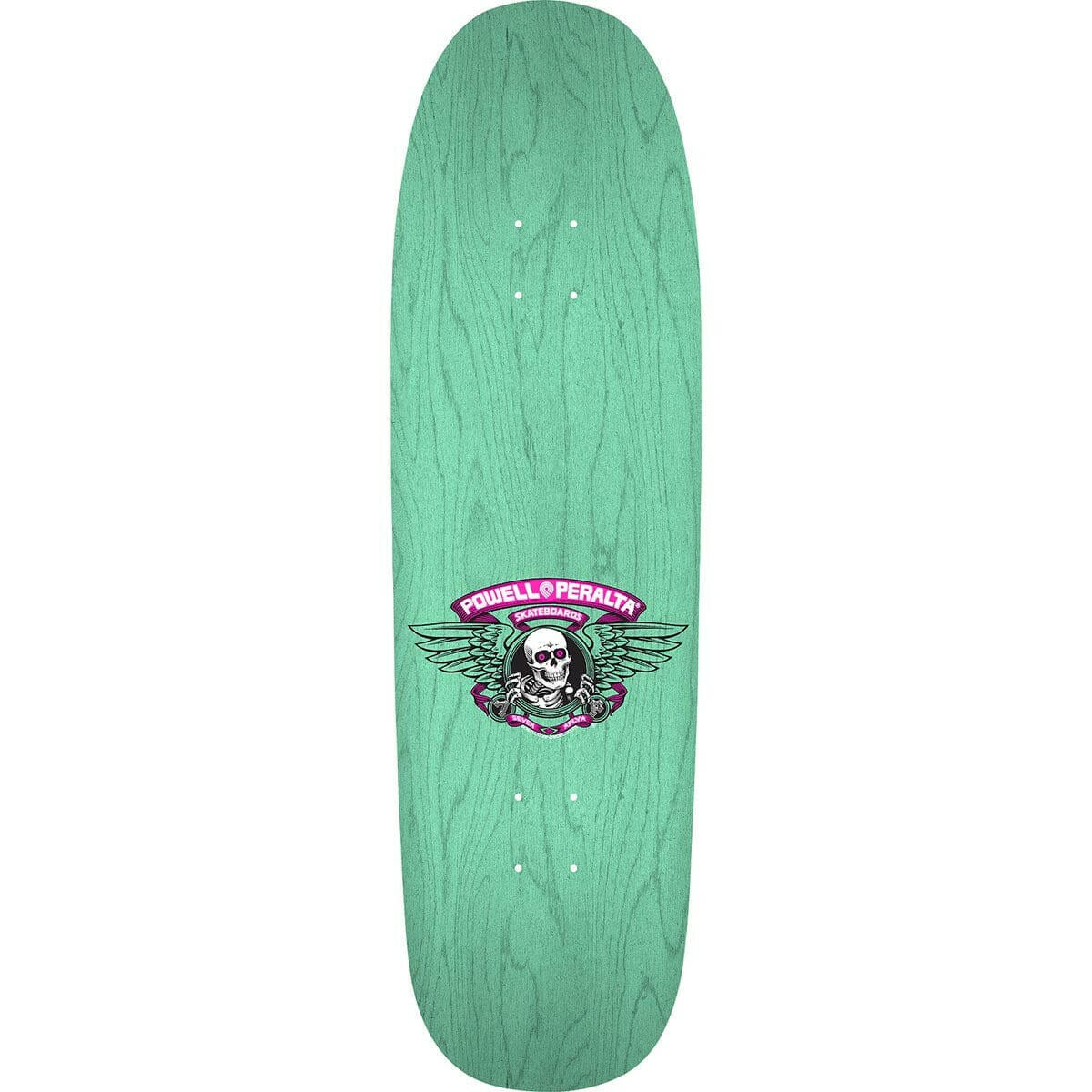 Powell Peralta - Steve Caballero Ban This Turquoise 9.265 Reissue Skateboard Deck.