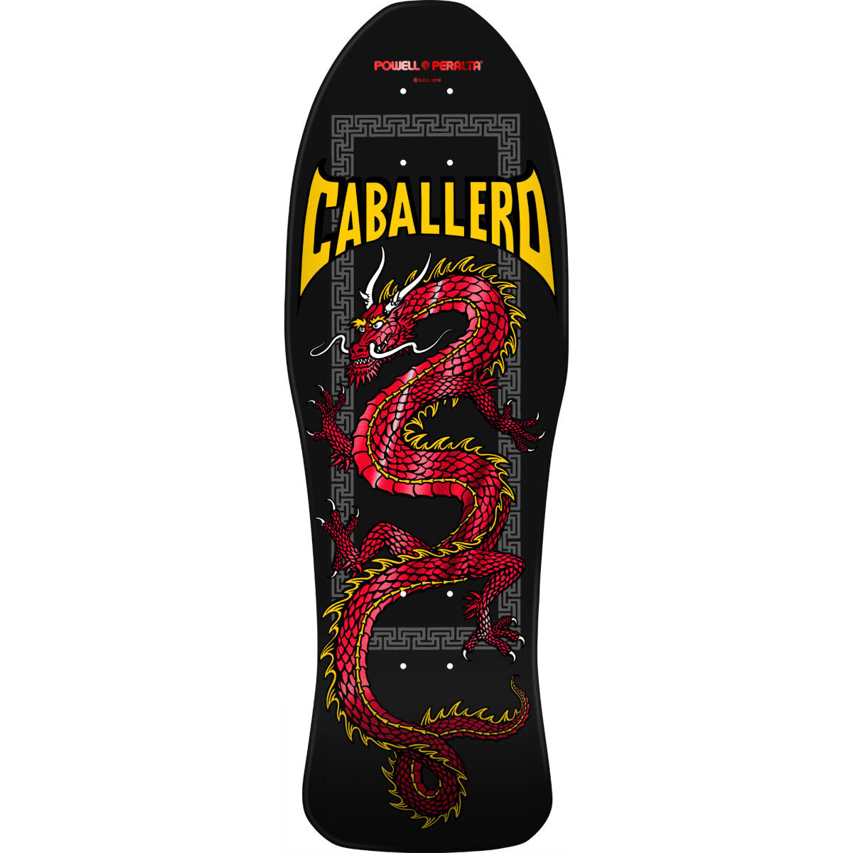 Powell Peralta Steve Caballero Chinese Dragon Red Foil 10.0 Reissue Skateboard Deck