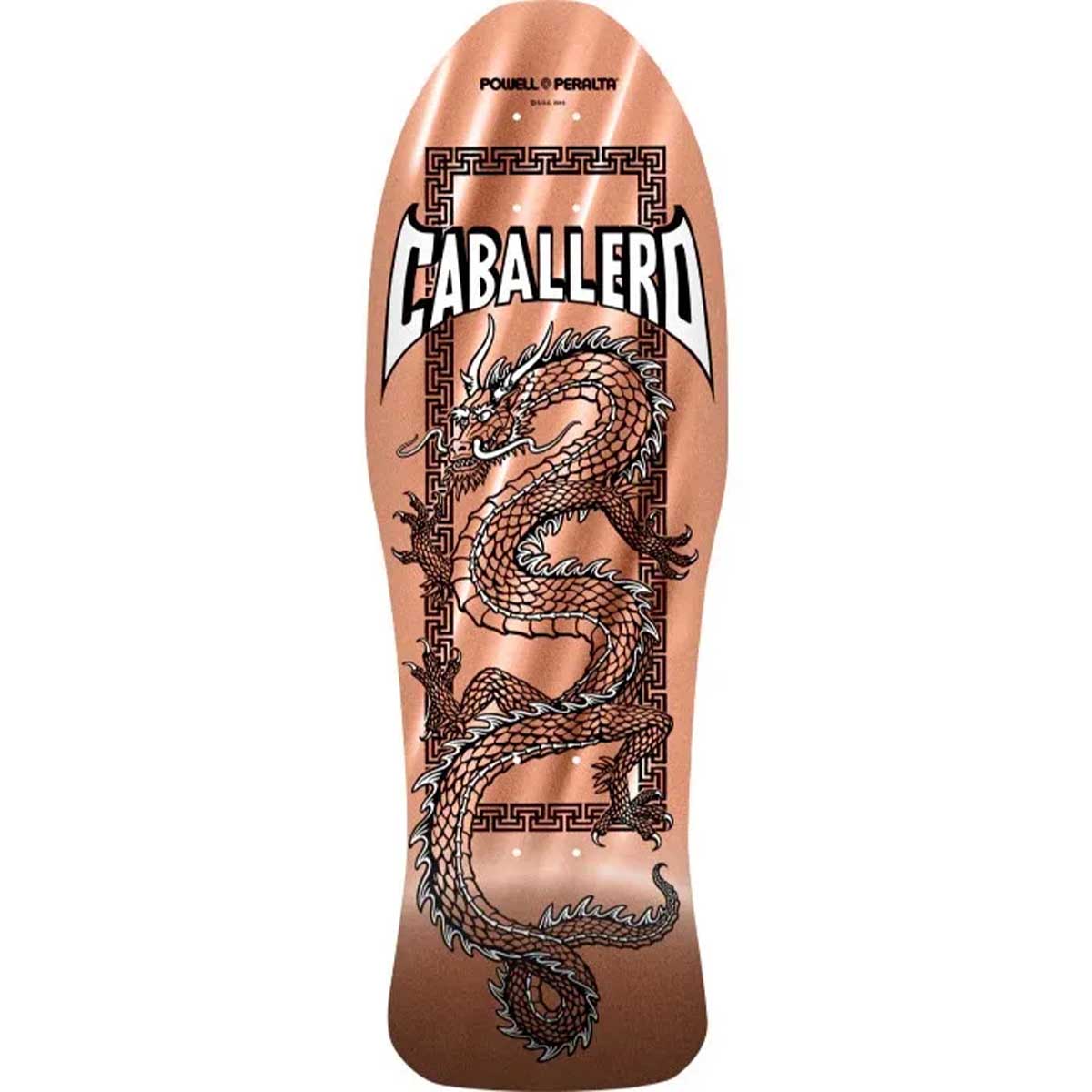 Powell Peralta Steve Caballero Chinese Dragon Copper Foil 10.0 Reissue Skateboard Deck