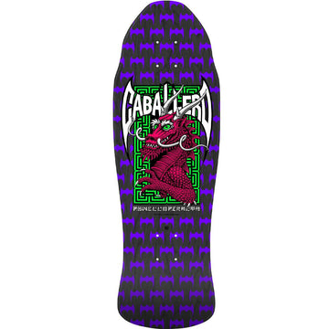 Powell Peralta - Steve Caballero Dragon & Bats Purple 9.625 Reissue Skateboard Deck.