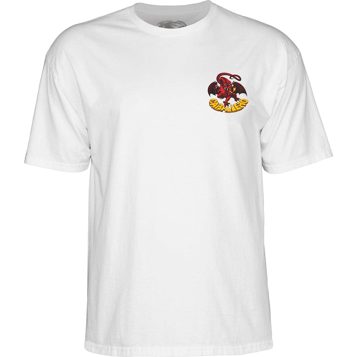 Powell Peralta Caballero Dragon II Tee White Front