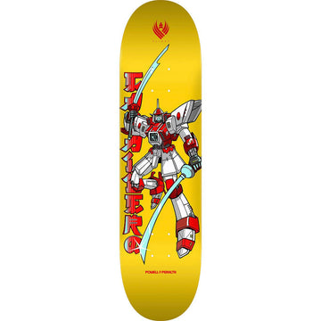 Powell Peralta - Steve Caballero Gundam Flight Yellow 8.25 Skateboard Deck.