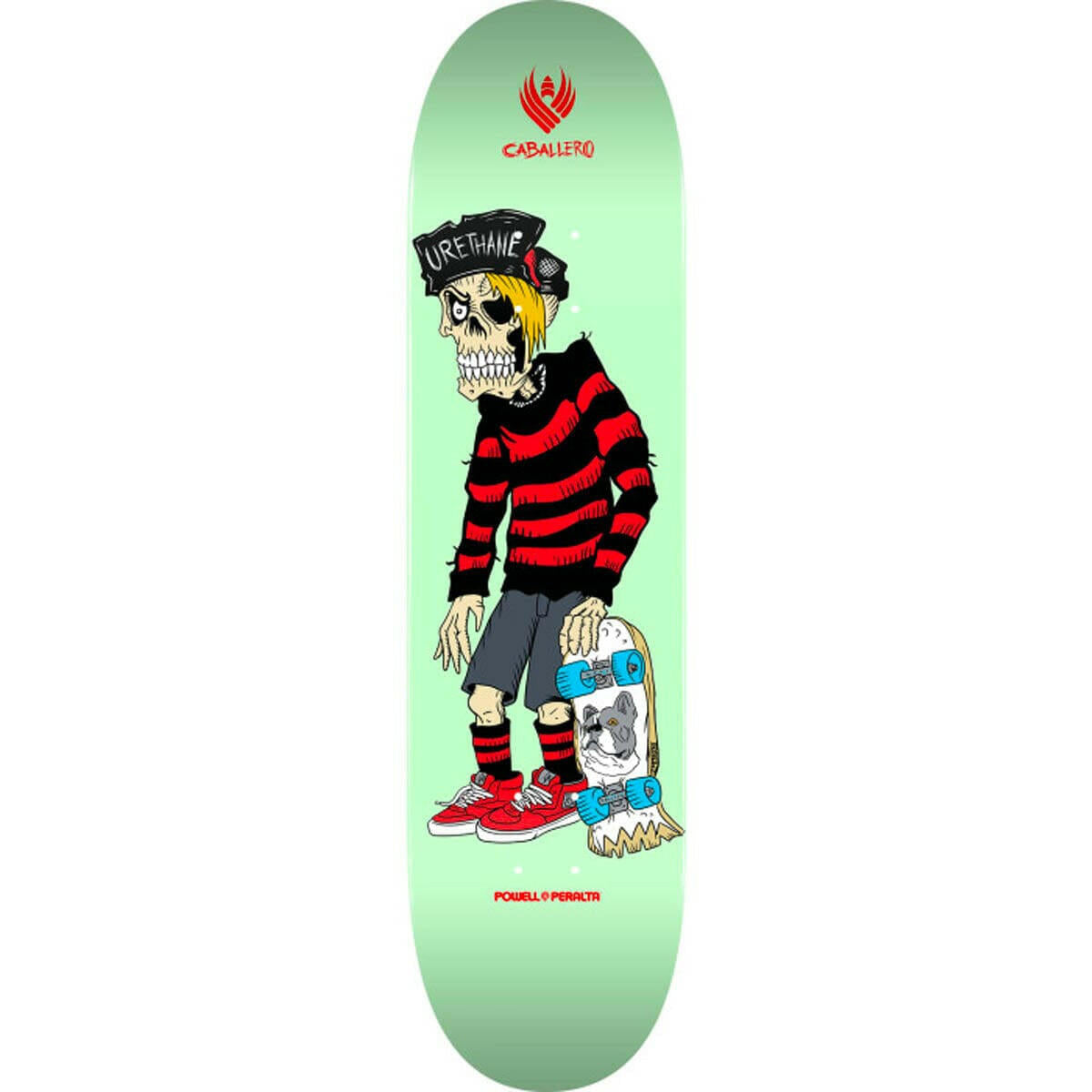 Powell Peralta - Steve Caballero Urethane 3 243 Flight 8.25 Skateboard Deck.