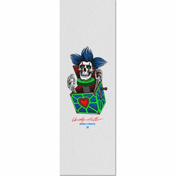 Powell Peralta Chris Hiett Skull 10.5 Griptape Clear