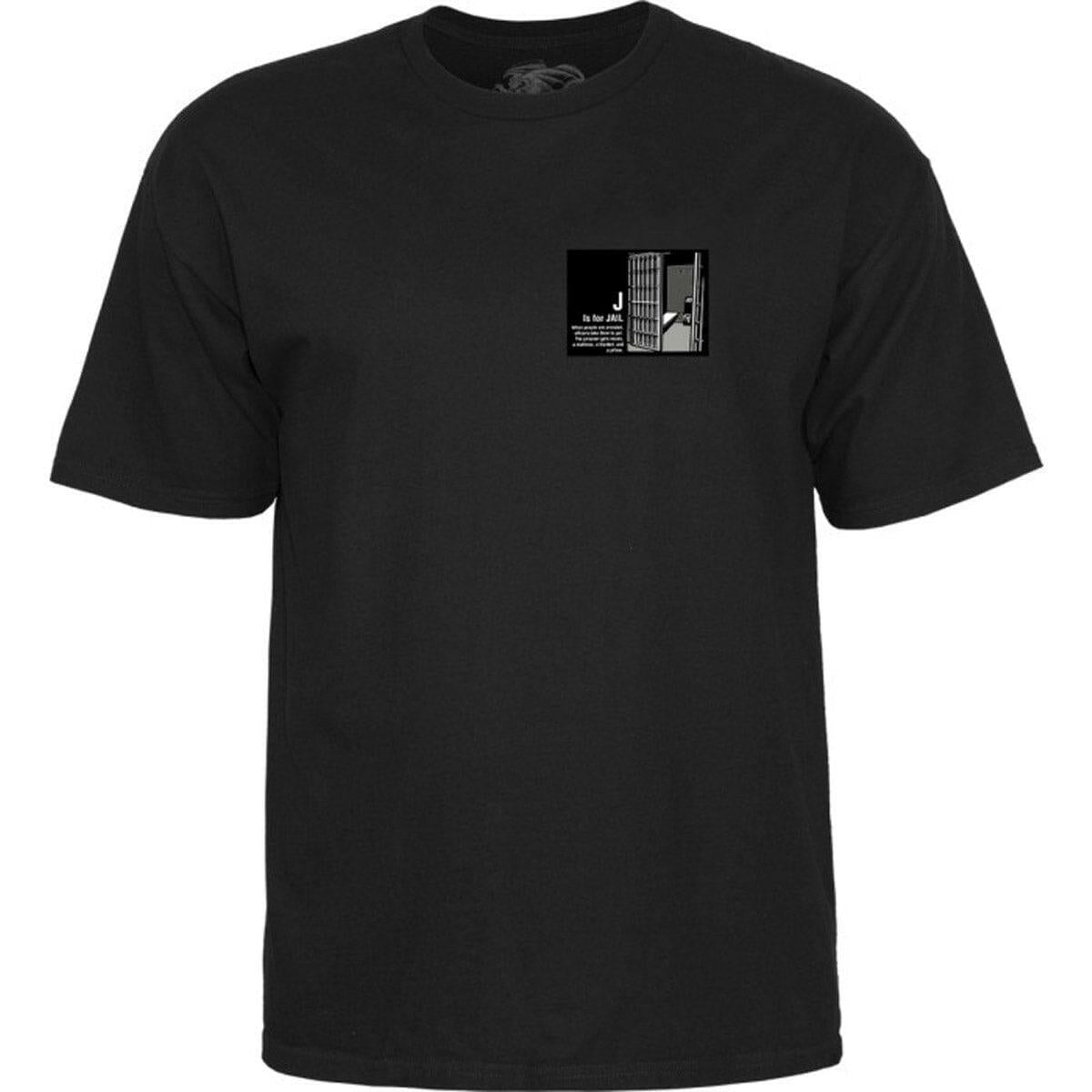 Powell Peralta - Chris Senn Police Tee Black.