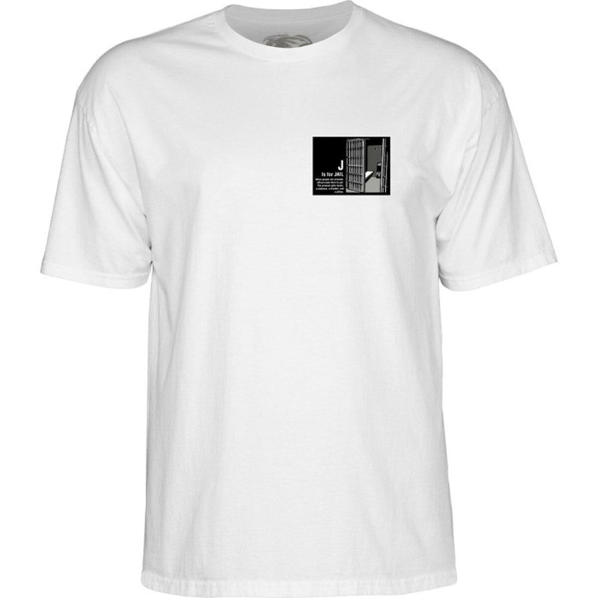 Powell Peralta - Chris Senn Police Tee White.
