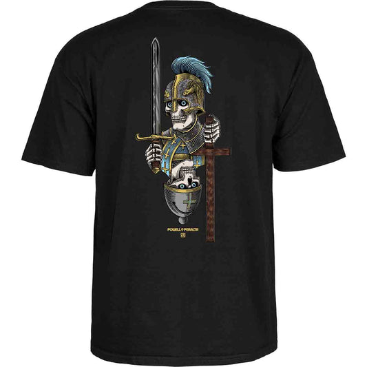 Powell Peralta Dan Corrigan Chess Skulls Tee Black Back