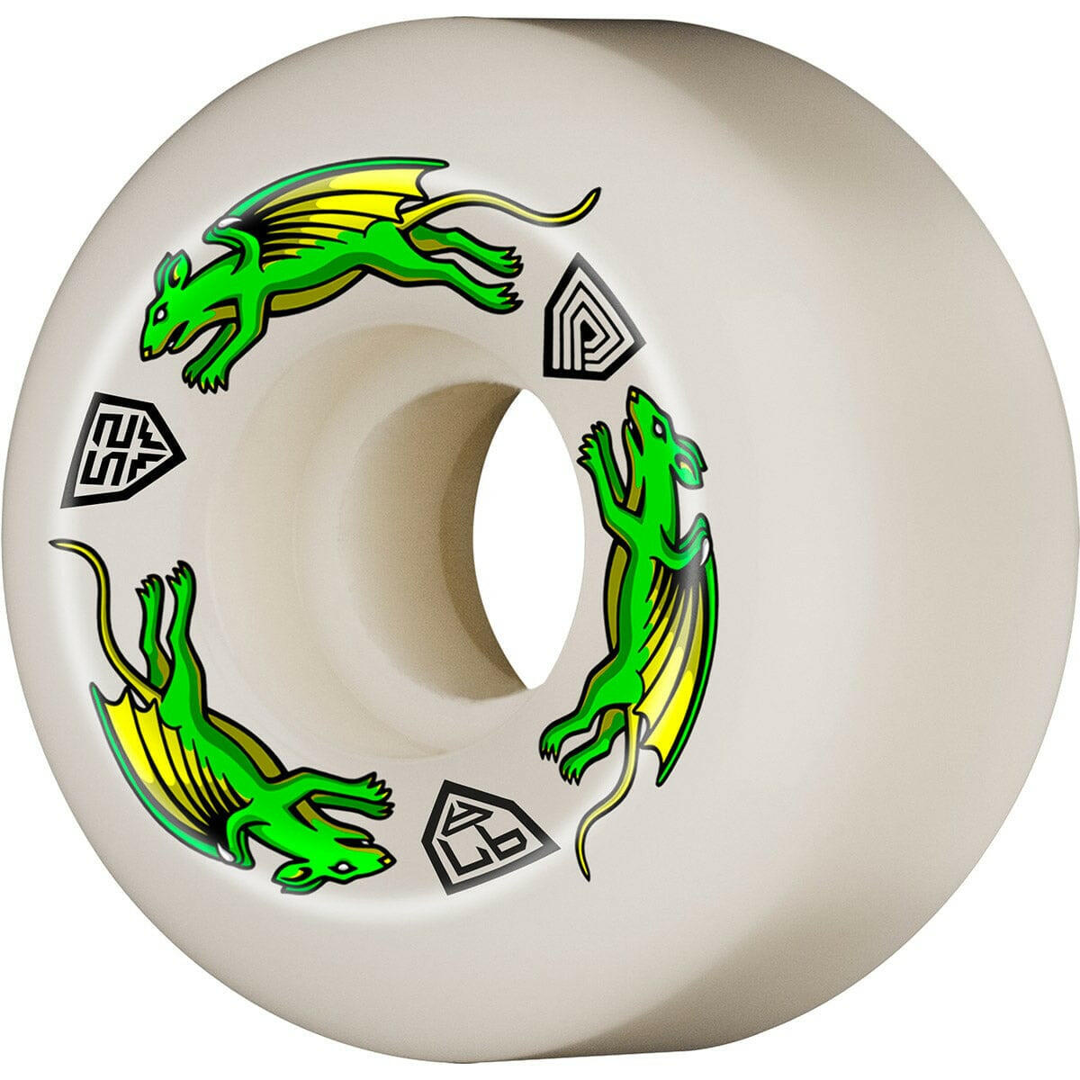 Powell Peralta - Nano Rats Dragon Formula 52MM X 30MM 97A Skateboard Wheels.