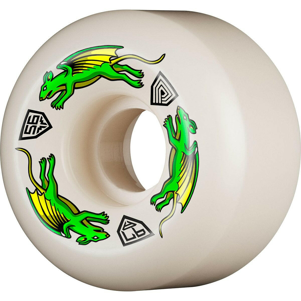 Powell Peralta - Nano Rats Dragon Formula 56MM X 36MM 97A Skateboard Wheels.
