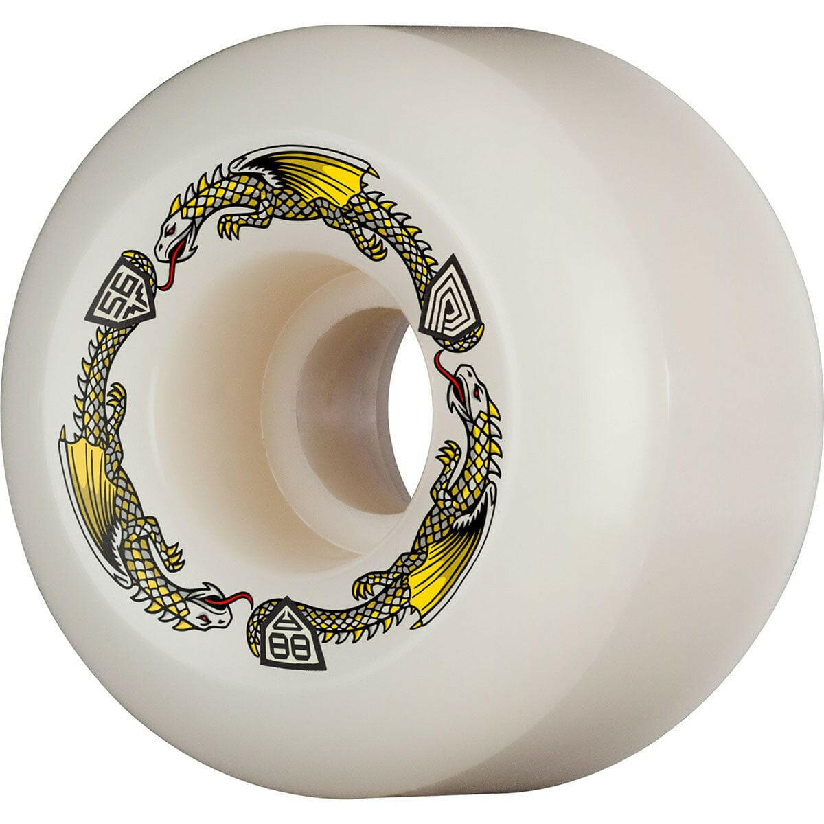Powell Peralta - Dragon Formula 56MM X 40MM 88A Skateboard Wheels.