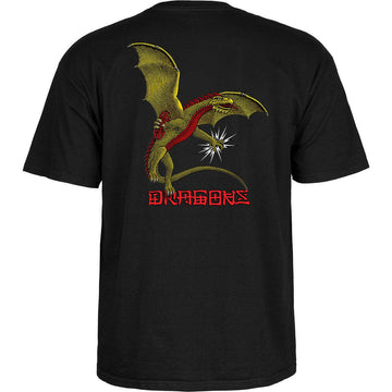 Powell Peralta - Dragon Logo Tee Black.