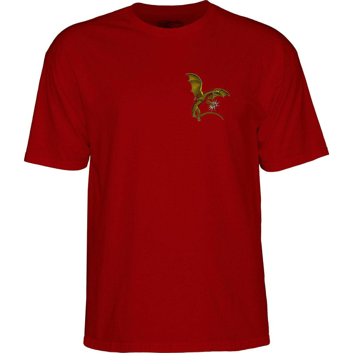 Powell Peralta - Dragon Logo Tee Burgundy.