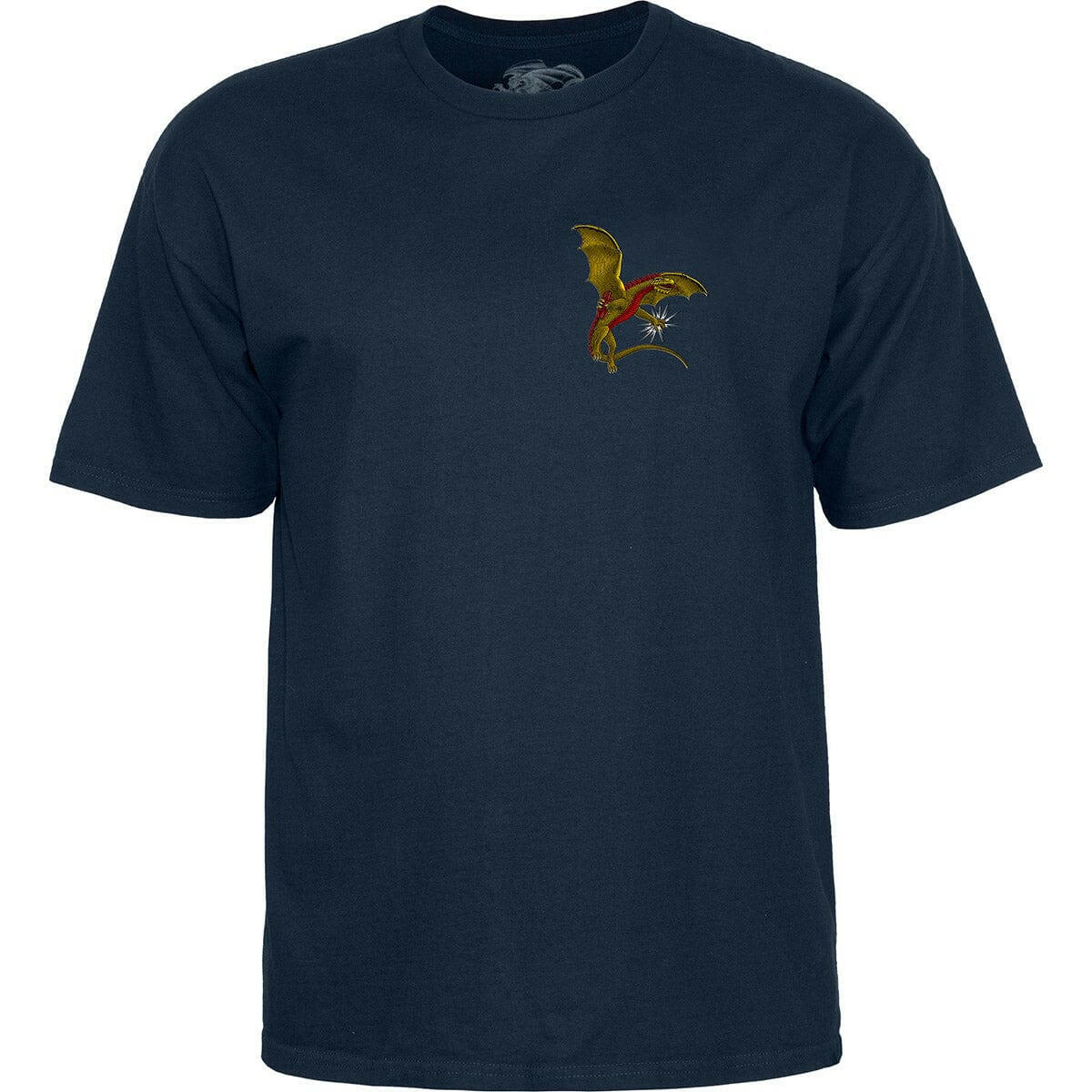 Powell Peralta - Dragon Logo Tee Navy.