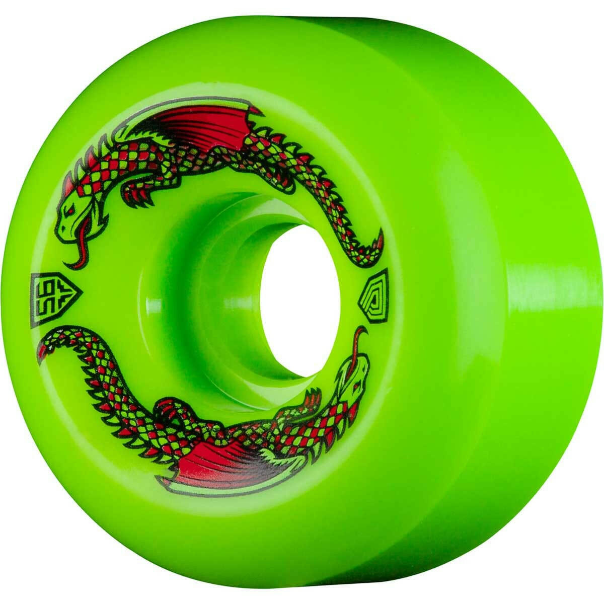 Powell Peralta - Dragon Formula 58MM x 33MM 93A Skateboard Wheels.