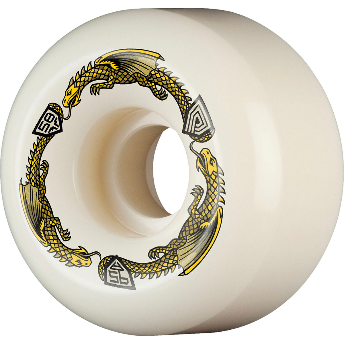 Powell Peralta Dragons Ratbones II Symmetrical 58MM X 33MM 95A Skateboard Wheels
