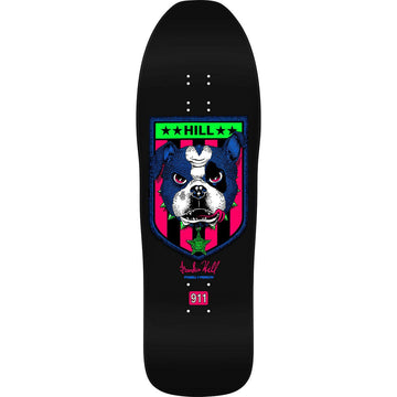 Powell Peralta - Frankie Hill Bulldog Black 10.0 Reissue Skateboard Deck.