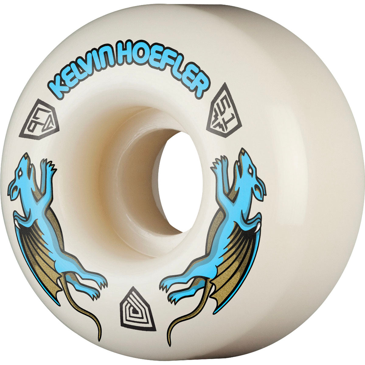 Powell Peralta Hoefler Nano Rats AV1 Asymmetrical 51MM X 31MM 97A Skateboard Wheels