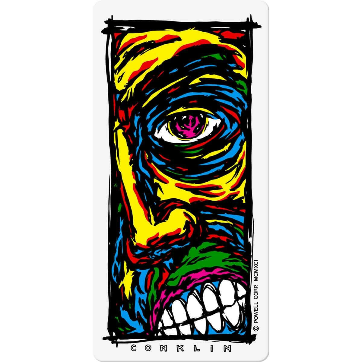Powell Peralta - Lance Conklin Face 5" Sticker.