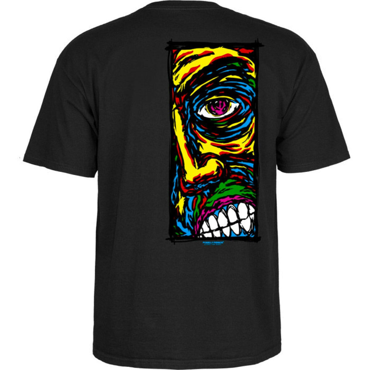 Powell Peralta - Lance Conklin Face Tee Black.