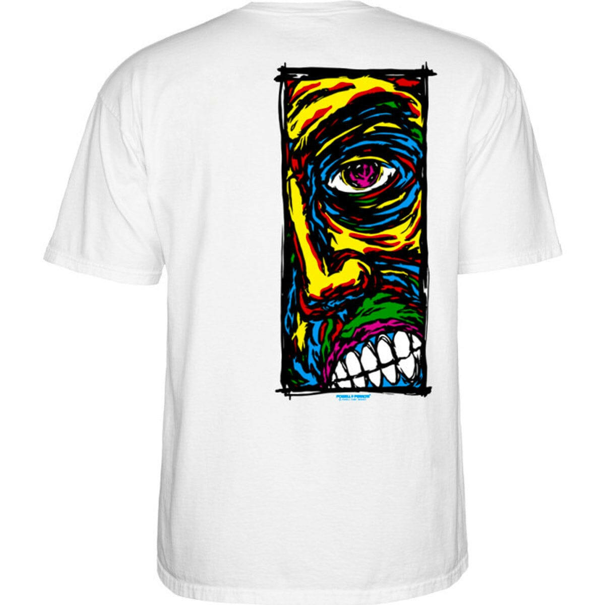 Powell Peralta - Lance Conklin Face Tee White.