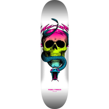 Powell Peralta Mike McGill Skull & Snake Lime Fade/White 8.0 Skateboard Deck