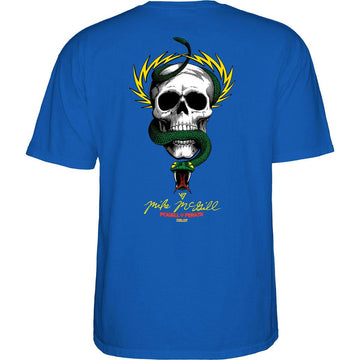 Powell Peralta - McGill Skull & Snake Tee Royal Blue.