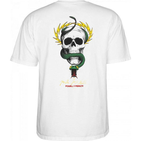 Powell Peralta - McGill Skull & Snake Tee White.