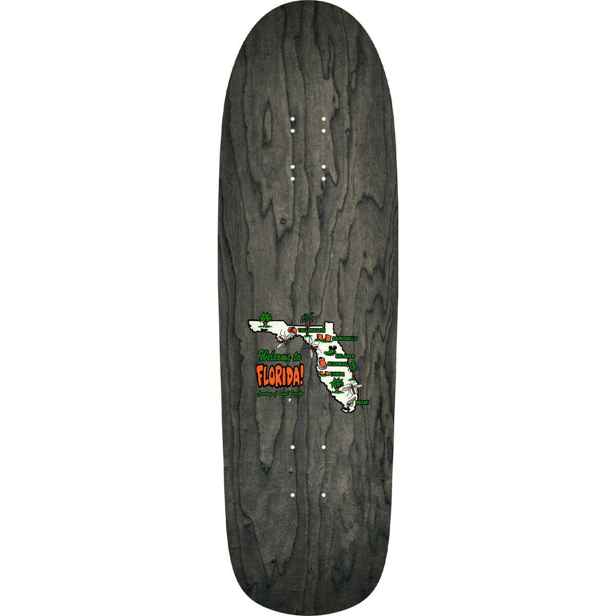 Powell Peralta - Mike Frazier Yellow Man 9.5 Reissue Skateboard Deck.