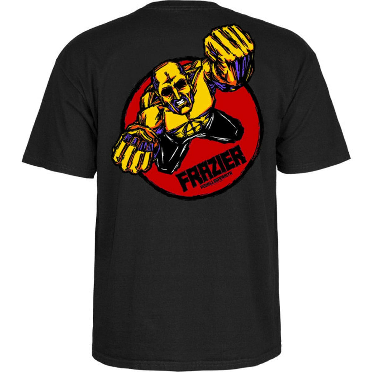 Powell Peralta - Mike Frazier Yellow Man Tee Black.