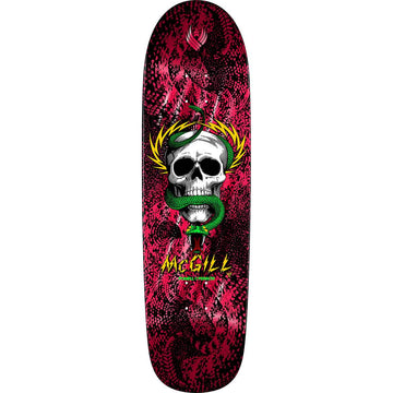 Powell Peralta Mike McGill Skull & Snake Red Foil Flight 8.97 Skateboard Deck
