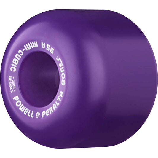 Powell Peralta Mini Cubic Purple 64MM 95A Skateboard Wheels
