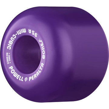 Powell Peralta Mini Cubic Purple 64MM 95A Skateboard Wheels