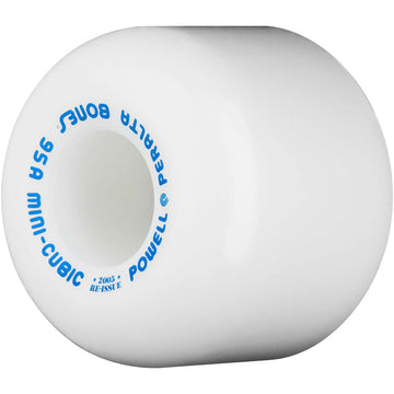 Powell Peralta Mini Cubic White 64MM 95A Skateboard Wheels