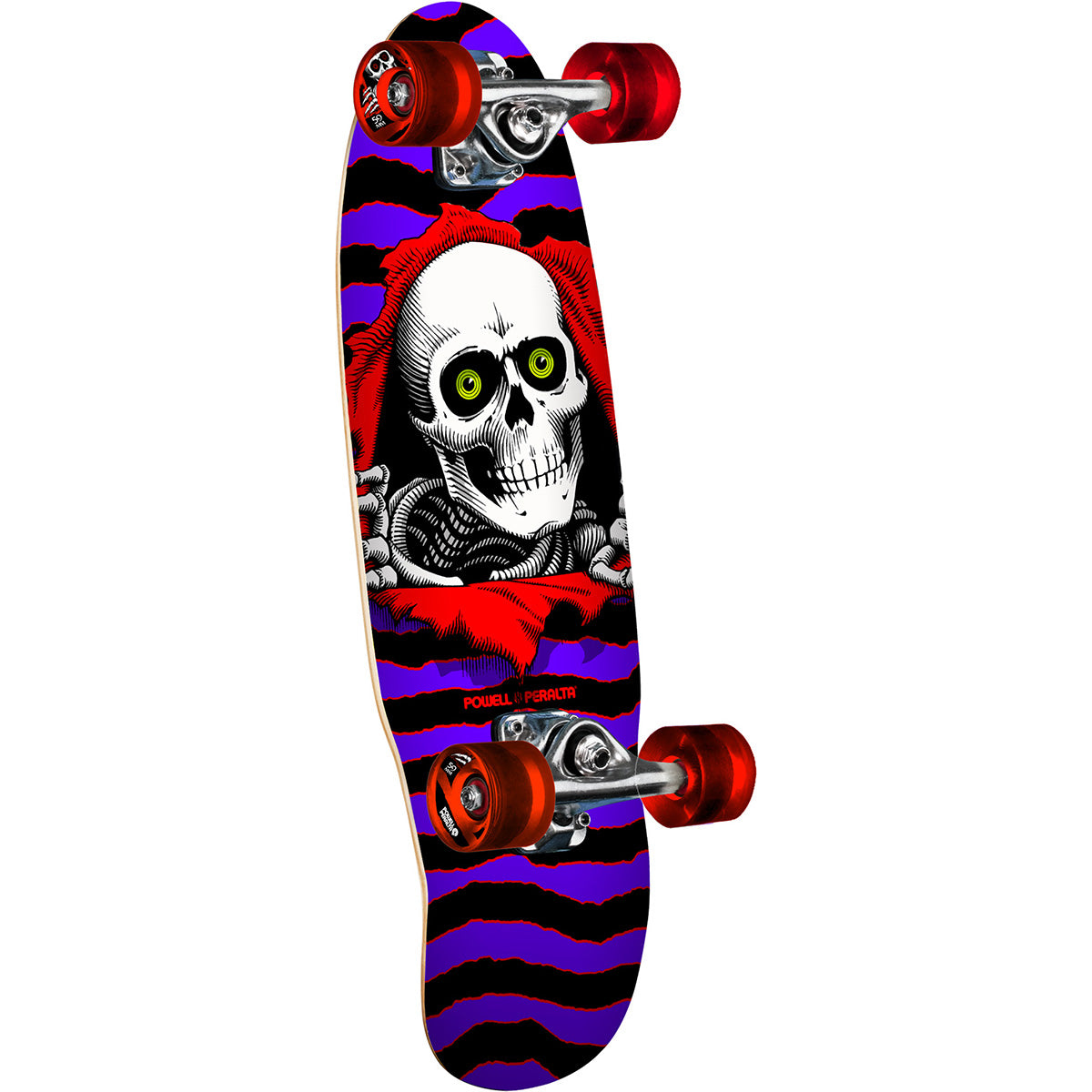 Powell Peralta - Mini Ripper Purple/Red 7.5 Complete Skateboard.