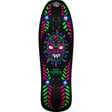 Powell Peralta Nicky Guerrero Mask Blacklight 10.0 Reissue Skateboard Deck