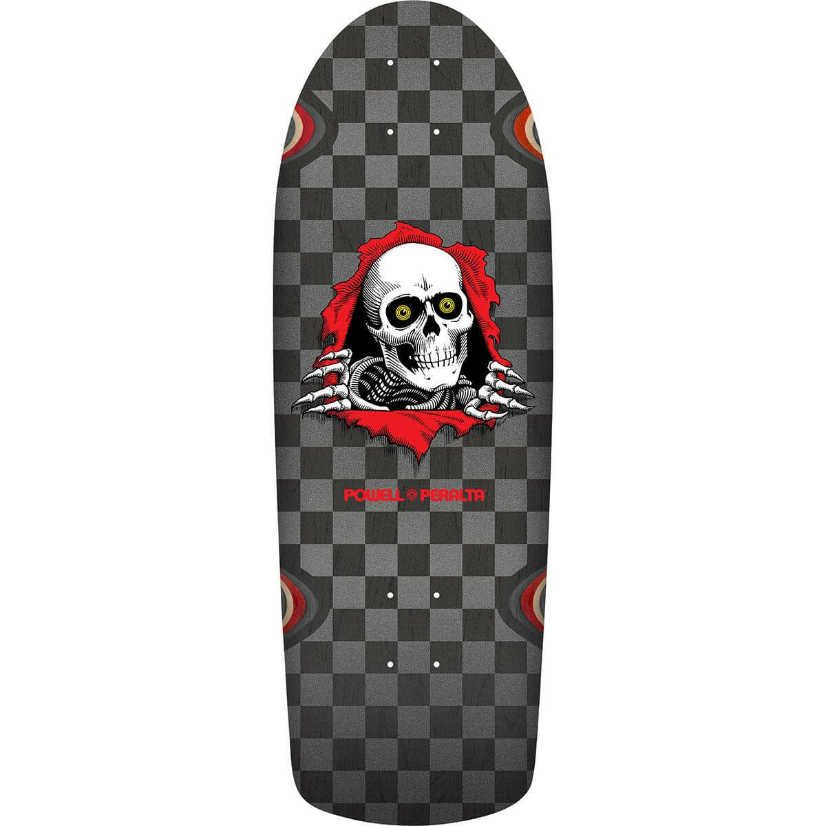 Powell Peralta - OG Ripper Checker 10.0 Reissue Skateboard Deck.