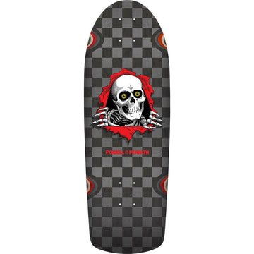 Powell Peralta - OG Ripper Checker 10.0 Reissue Skateboard Deck.