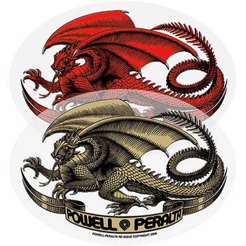 Powell Peralta - Oval Dragon Sticker.