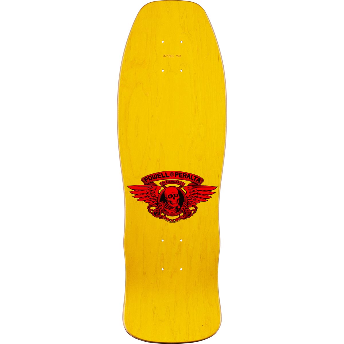 Powell Peralta Per Weilinder Classic Red/Yellow Fade 9.62 Reissue Skateboard Deck Top