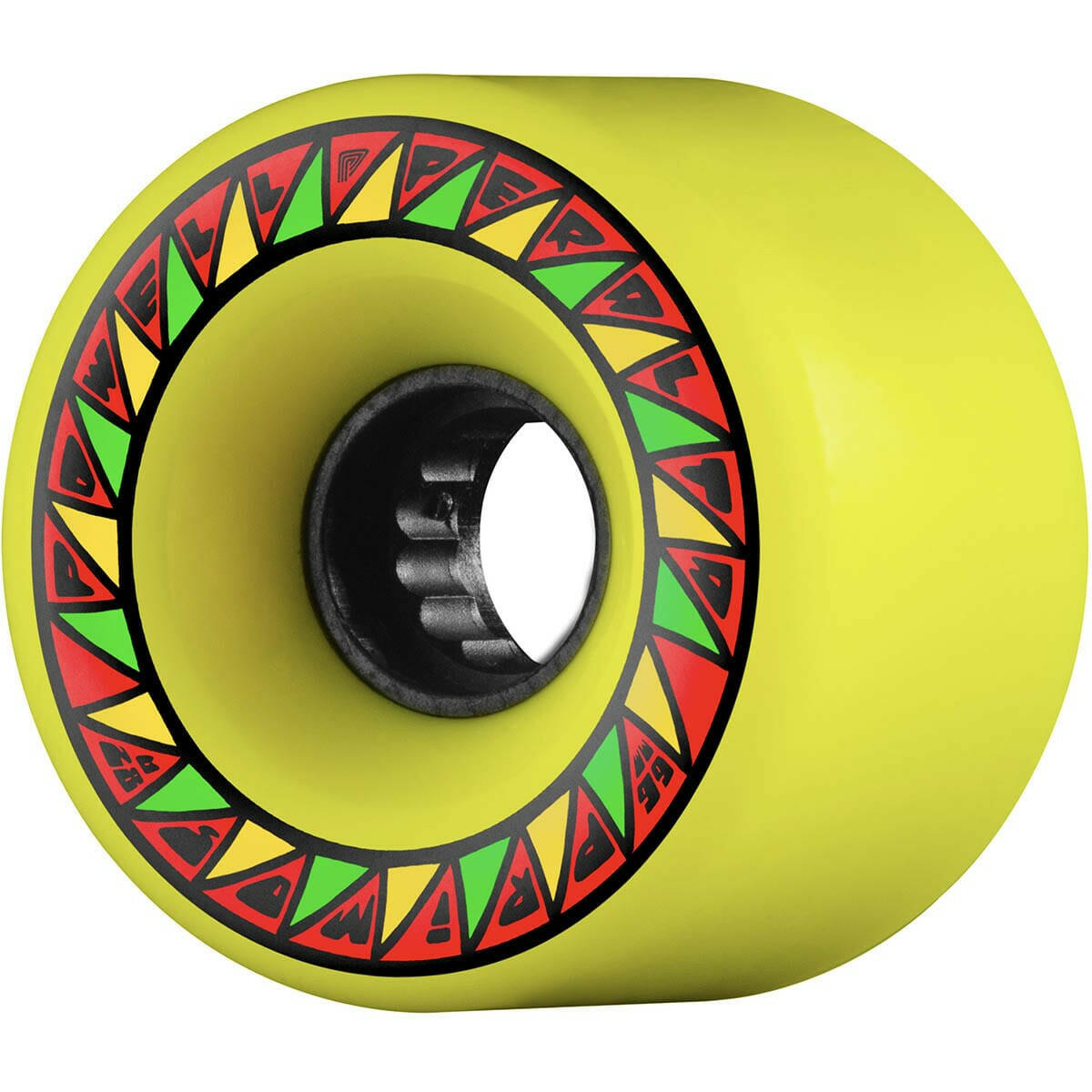 Powell Peralta - Primo Yellow 66MM 82A SFF Skateboard Wheels.