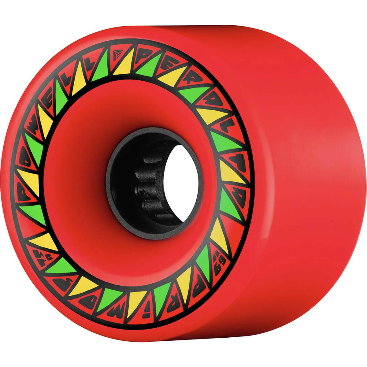 Powell Peralta - Primo Red 69MM 75A SFF Skateboard Wheels.